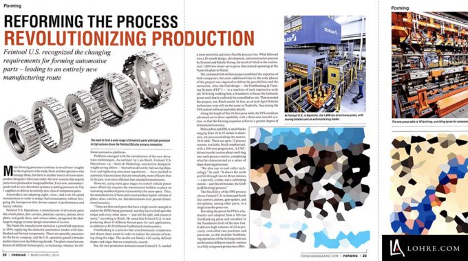 Technical Article In Magazine Alongside Industrial Advertising