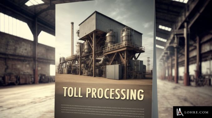Industrial Marketing Proposals Image - A Literature Piece About A Toll Processing Plant