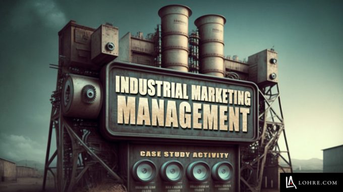 Industrial Marketing Management Image - Industrial Building With The Words "Industrial Marketing Management" On Signage