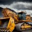 Construction And Mining Equipment Marketing Image - An Ai-created Image Of A Construction Machine On Tracks