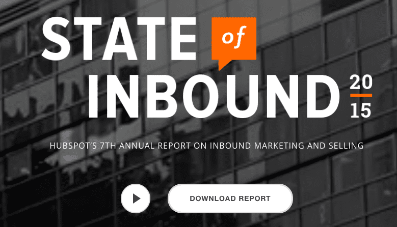 Download, The State of Inbound 2015