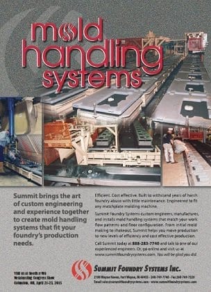 Mold Handling Ad Design