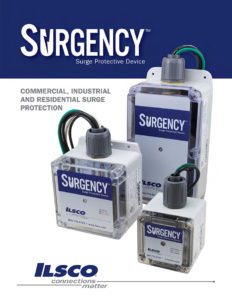 Industrial Surge Protection Brochure Design, Cover